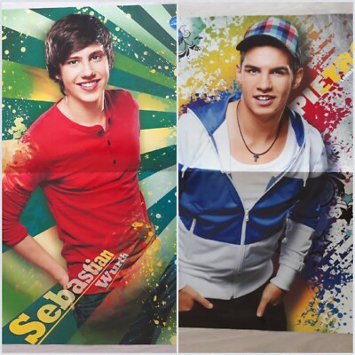 Pietro Lombardi & Sebastian Wurth Poster Sammlung Gr. M