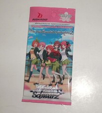 Weiss Schwarz The Quintessential Quintuplets 2 Booster Pack ENGLISH NEW SEALED