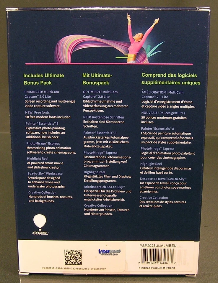 Corel PaintShop Pro 2023 Ultimate Vollversion Win Box Dauerlizenz +Handbuch NEU - Bild 3 von 4