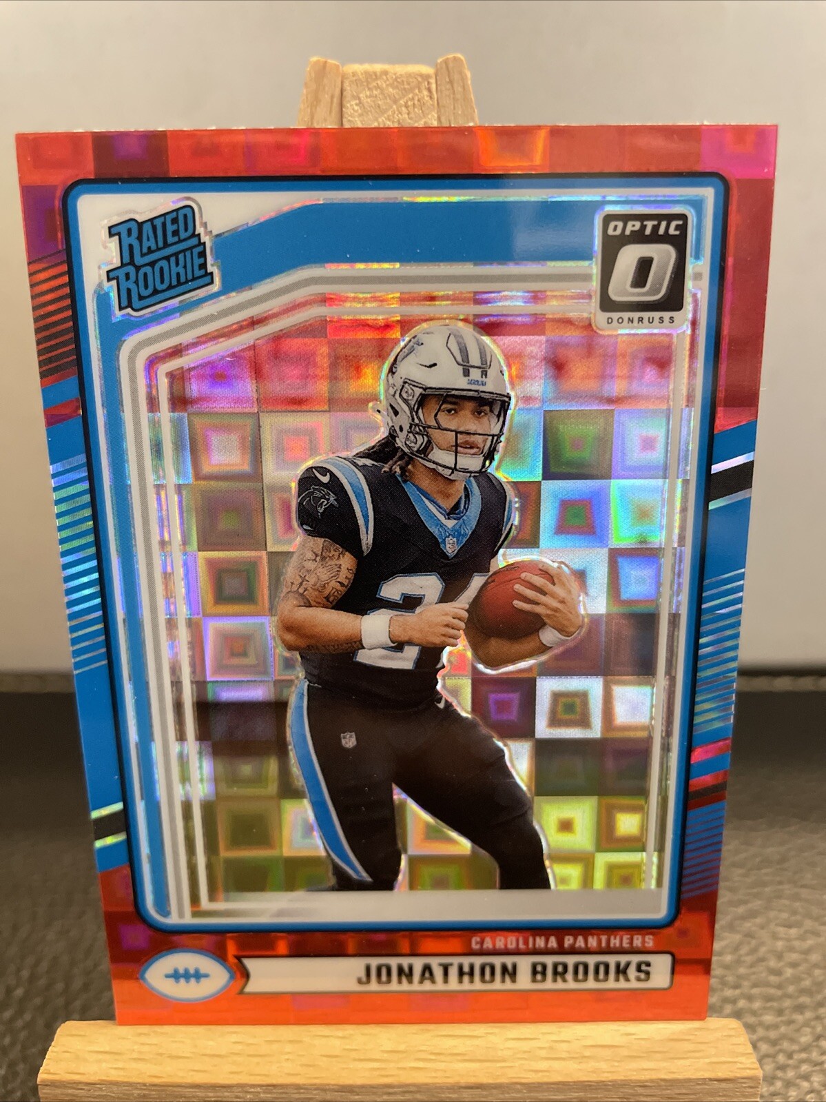 Jonathon Brooks Panini Donruss #354 Optic Preview-Red Pandora