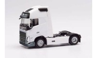 Herpa 3133346 Volvo Fh 16 Gl. Xl 2020 Basic-Zugmaschine, Weiß, Modell 1:87 (H0)