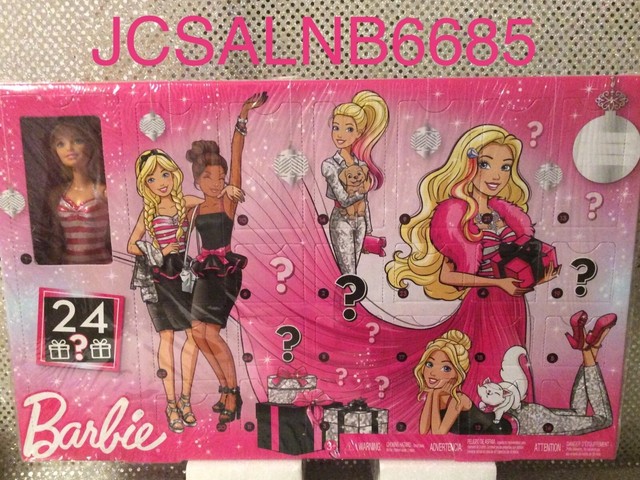 barbie doll advent calendar 2018
