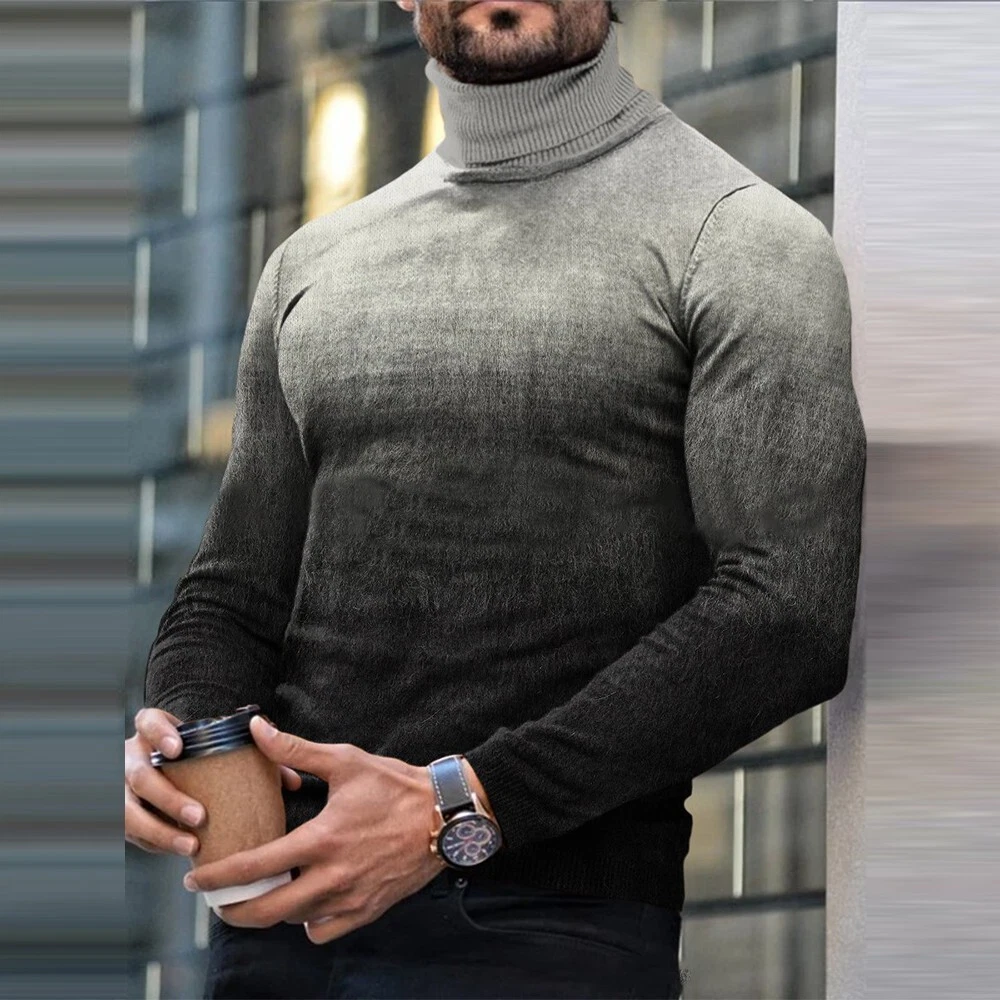 Turtle neck men sale