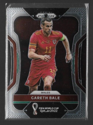 2022 Panini Prizm World Cup Qatar Gareth Bale #298 Wales Base Card