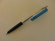 Vintage SCRIPTO ESCORT Black with Chrome Ball Point Pen