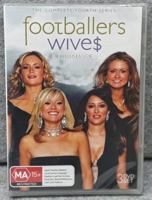 NEW: FOOTBALLERS WIVES Season 4 Drama TV Series DVD Region 4 PAL Free Fast Post