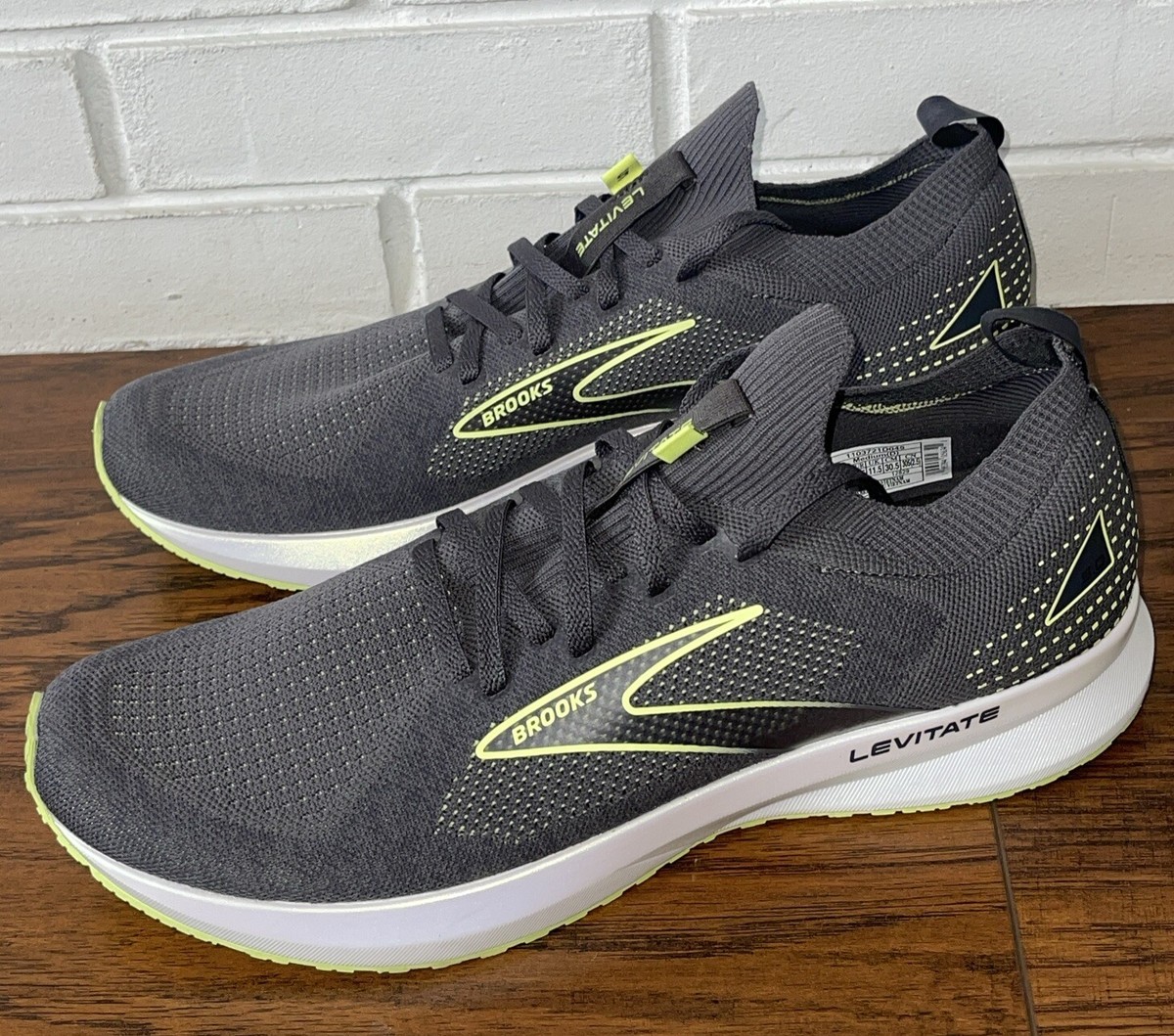 Brooks Levitate StealthFit GTS 5 Men’s 11 D Black Running Shoes Brooks Levitate Stealthfit 5 GTS  main image 3