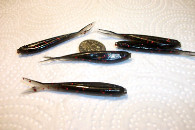 100-2 1/4''-crappie-panfish-soft minnows-jigs-grubs-split tail-scent-flukes-lures