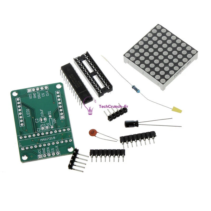 MAX7219 Dot led matrix Module MCU control LED Display modules for Arduino - Photo 4/4