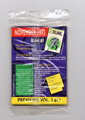 1993 Comic Images Previews Cover Card Set Series 1 Complete Sealed