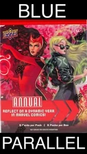 BLUE PARALLEL 2022-23 Upper Deck Marvel Annual Cards Complete Your Set U PICK