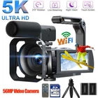 5K & 56MP Camcorders Video Camera WiFi IR Night Vision Vlogging Podcast Camera