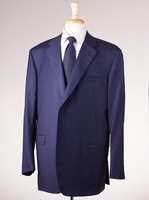 $3495 Oxxford Highest Quality Navy Super 130s Wool Blazer 48 L Crest Buttons on sale $3495 Oxxford Highest Quality Navy Super 130s Wool Blazer 48 L Crest Buttons on sale