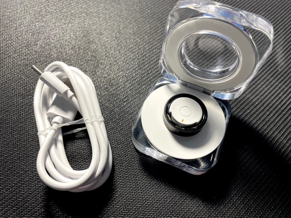 Anillo inteligente Samsung Galaxy titanio negro SM-Q503 Bluetooth tamaño 8 (F) Foto 2 de 4