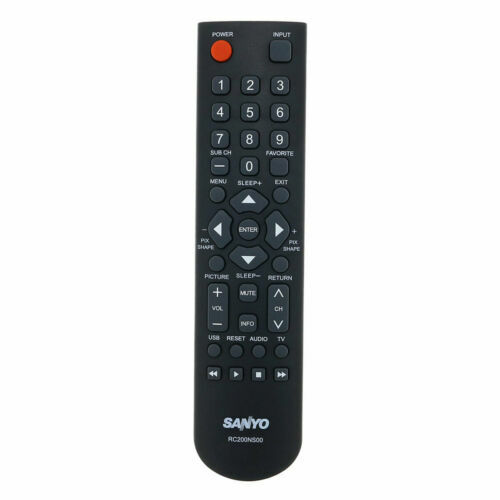 Telecomando Di Ricambio Per Sanyo CES37WSD7-B: Sostituto Diretto, Nessuna Programmazione Richiesta