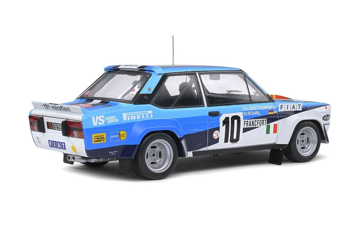 1980 FIAT 131 ABARTH WINNER MONTE CARLO 1:18 MODEL by SOLIDO