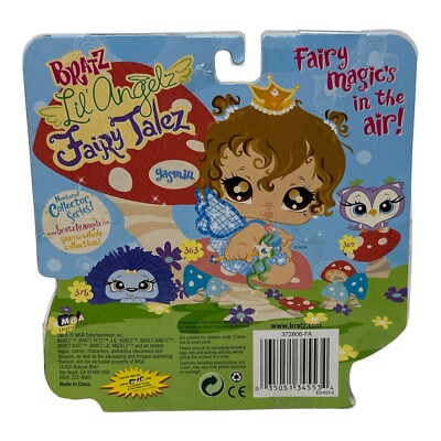 Bratz lil Angelz Babyz Fairy Talez Yasmin Owl # 369 Porcupine #375