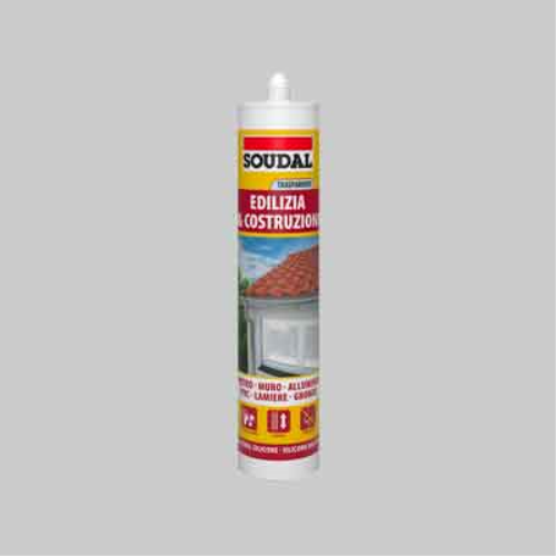 Silicone neutro soudal 300 ml - trasparente SOUDAL