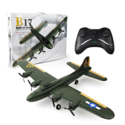 2.4G RC Fernflugzeug B17 Bomber Segelflugzeug Fixed Wing 2CH RTF Jagdspielzeug FX817
