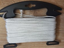 Polyester Cord 3 mm/25 m White Twisted Cord for Sporting from the Manufacturer