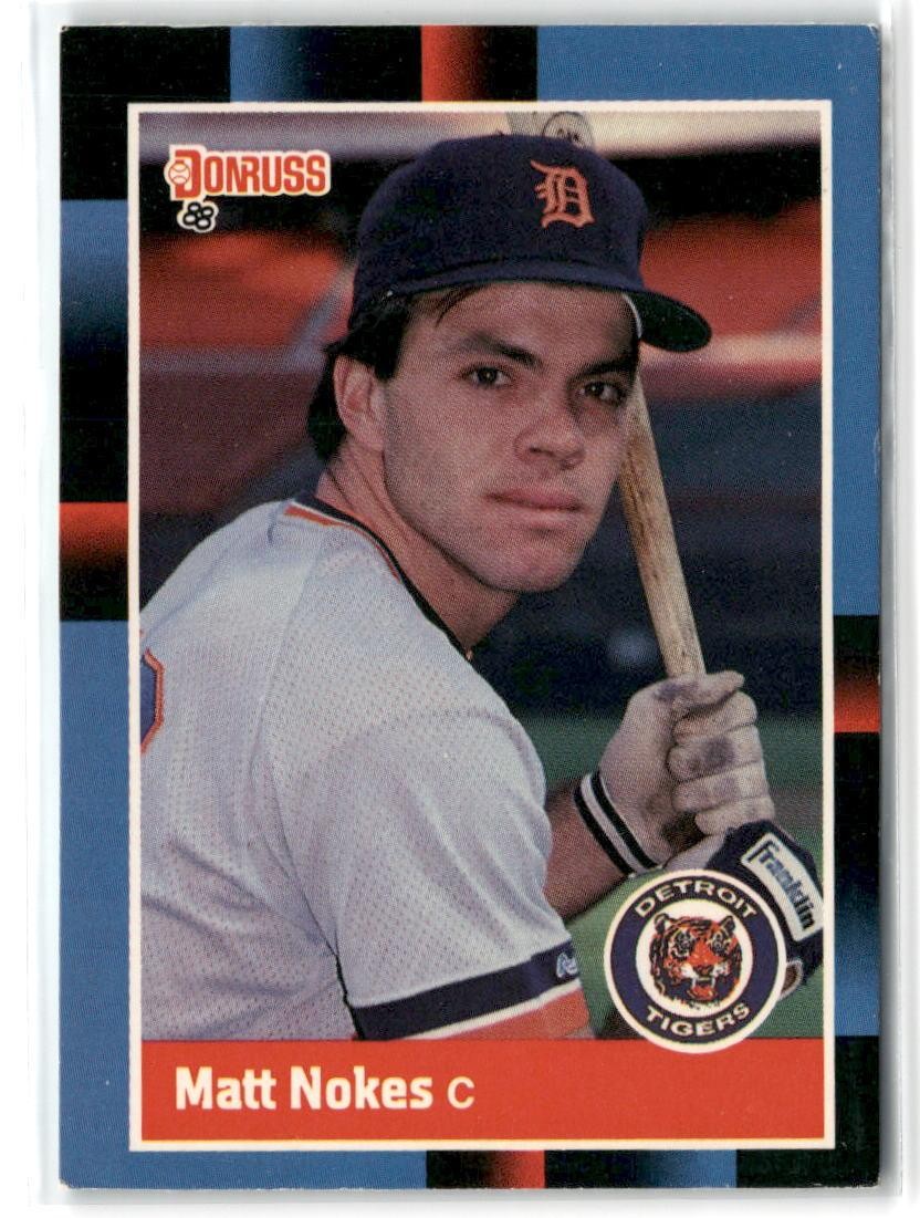 Matt Nokes 1988 Donruss RC #152 Rookie