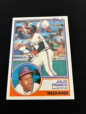 JULIO FRANCO ROOKIE 1983 TOPPS TRADED PHILADELPHIA PHILLIES #34T BASEBALL CARD !. rookie card picture