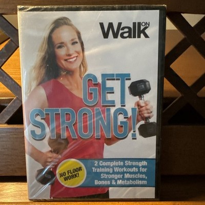 Walk On: Get Strong! (DVD, 2018) Strength Training Workouts No Floor Work Sealed