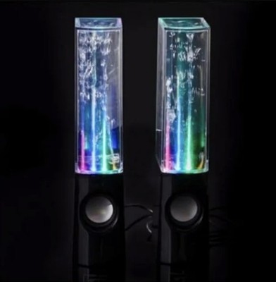 Digital Energy LED Dancing Water Speakers Model DEDANCESPEAKBLK