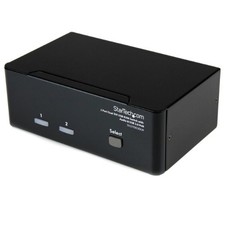 Startech SV231DD2DUA 2 Port Dual DVI USB KVM Switch w/ Audio