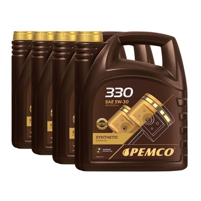 20 (4x5) Liter PEMCO iDRIVE 330 5W-30