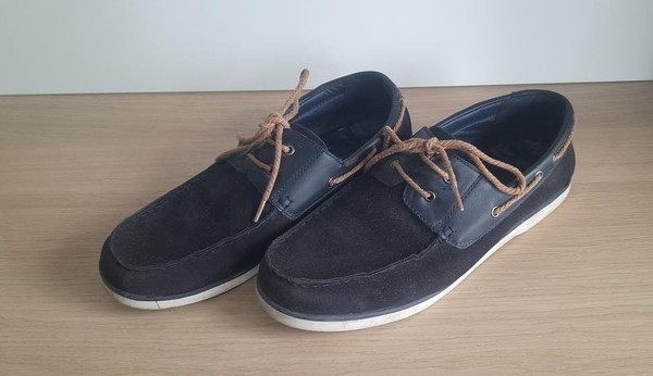 Men & Other Stories Loafers Navy Suede 43