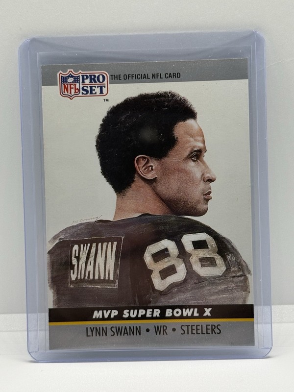 1990 Pro Set - Super Bowl Mvp's Lynn Swann #10