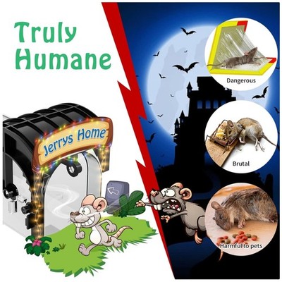 Best Design Humane Rat Trap, Pet and Child Friendly