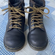 DR MARTENS DOC Air Wair 1460T Brown Toddler Boots Unisex Size US 9 UK 8 EU 26