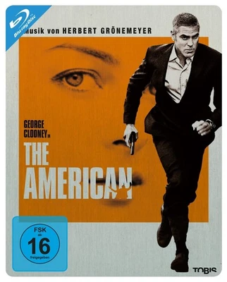 GEORGE CLOONEY/PLACIDO,VIOLANTE/+ - THE AMERICAN - STEELBOOK  BLU-RAY NEU - Bild 1 von 2