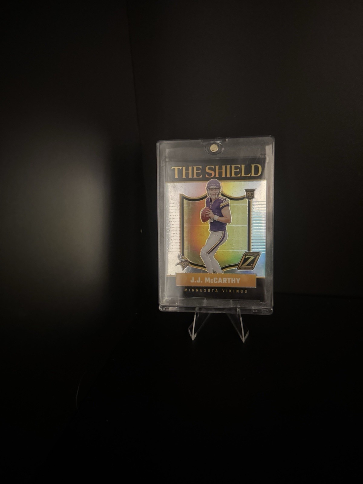 2024 Zenith THE SHIELD SSP CASE HIT! JJ McCarthy VIKINGS