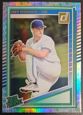 2025 Panini Donruss Trey Yesavage Rated Prospect Liberty Variation Card 163