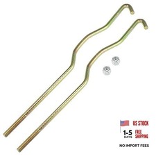 2pcs Golf Cart Battery Hold Down Rod Bolt Nut Battery Clamp for Club Car