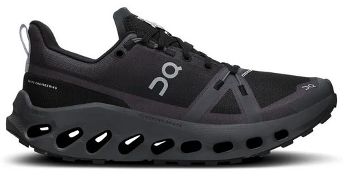 On Cloudsurfer Trail Waterproof Trail Shoes Black Eclipse