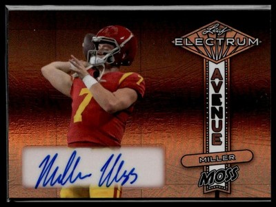 2024 Leaf Electrum - Electrum Avenue Auto Bronze #EAA-MM1 Miller Moss #11/49