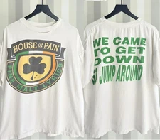 House of Pain Jump Around Band 2 sided White T shirt