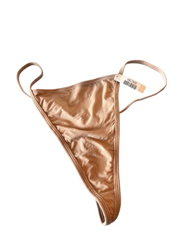 NWT SKIMS FITS EVERYBODY T-STRING THONG Nude XL Soft Athleisure Kim Kardashian