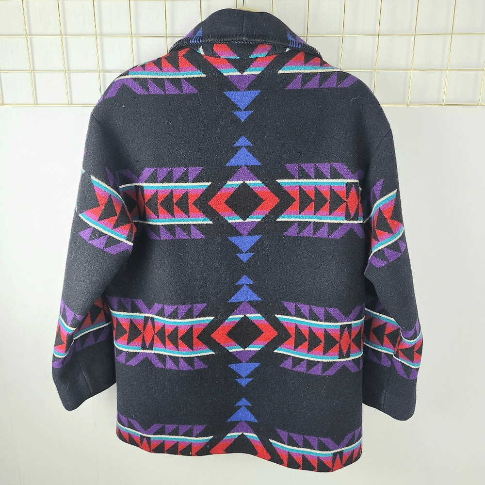Pendleton Knockabouts Womens Coat Medium Wool Cot… - image 3