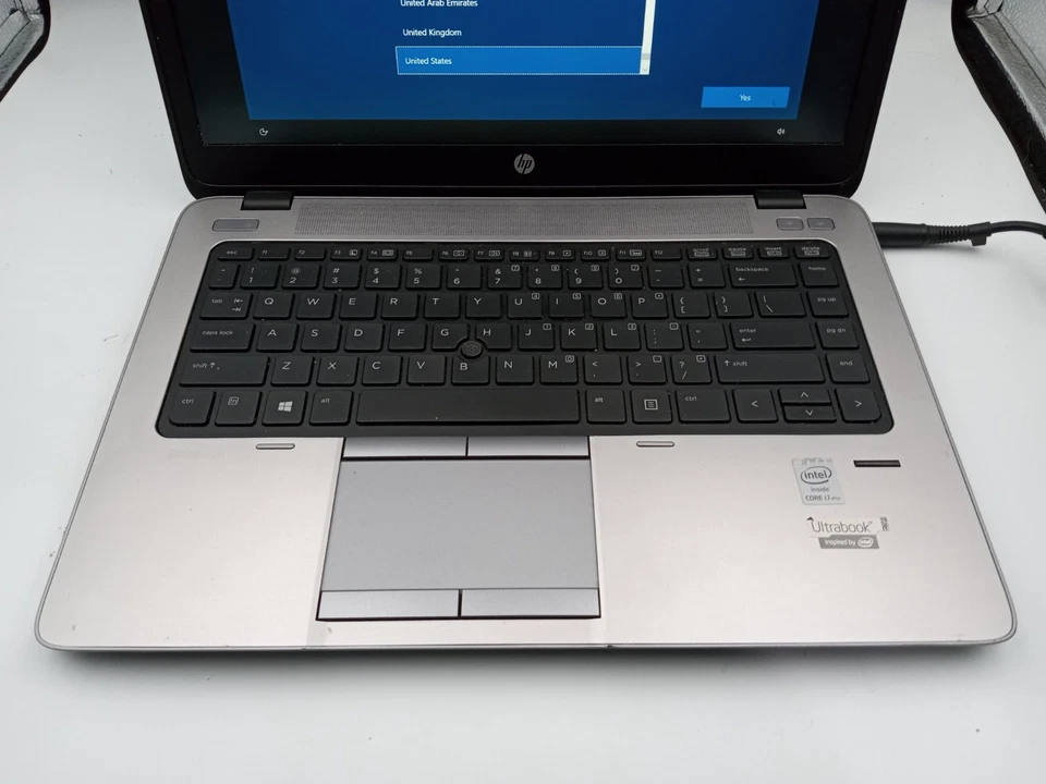 Portátil HP EliteBook 840 G1 14" Intel Core i7 8GB RAM 128GB SSD Windows 10 -RR Foto 2 de 4