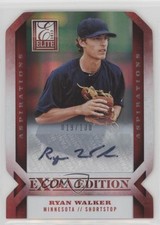 2013 Elite Extra Edition Aspirations Die-Cut Signatures Ryan Walker #7 Auto 0b2