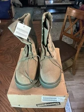 Thorogood Military Hot Weather Steel Toe AF Sage Green Size 12R New