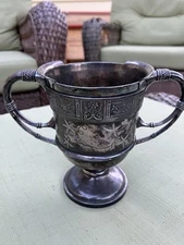 Pairpoint MFG CO Quadruple Plate Double Handled 9003