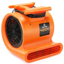 Air Mover Carpet Dryer 3 Speed 1 HP Floor Blower Fan Stackable for Water Damage