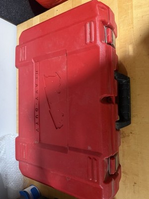 USED Milwaukee Hard Case Only For M12 Force Logic Press Tool 1/2'' 2473-22