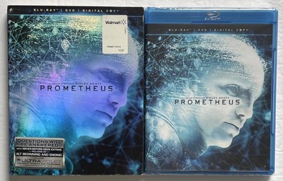 Prometheus Blu-Ray/ DVD/ Digital Copy -Alien NEW & SEALED w/ Slipcover